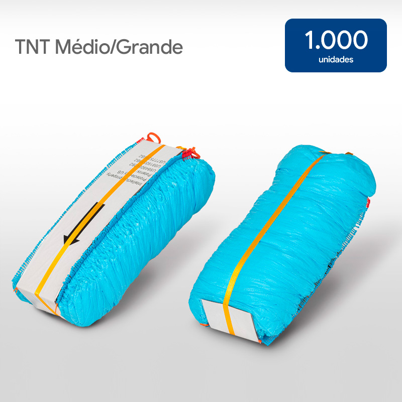 Refil Propé TNT cor Azul p/ Aplicador Médio/Grande 1.000 unidades