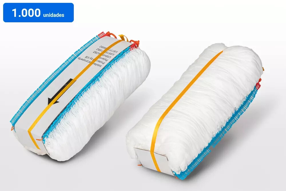 Refil Propé TNT na cor BRANCA para Aplicador Médio/Grande - Combo com 1.000 unidades